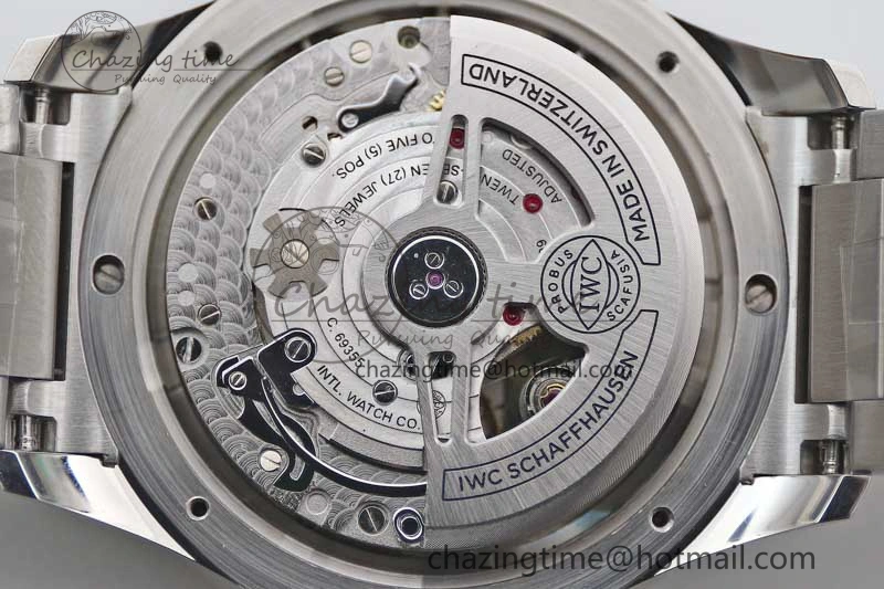 Portugieser Chronograph IW371615 ZF Best Edition Green Dial on SS Bracelet A7750 (Slim Movement) ZeroBulk 7038