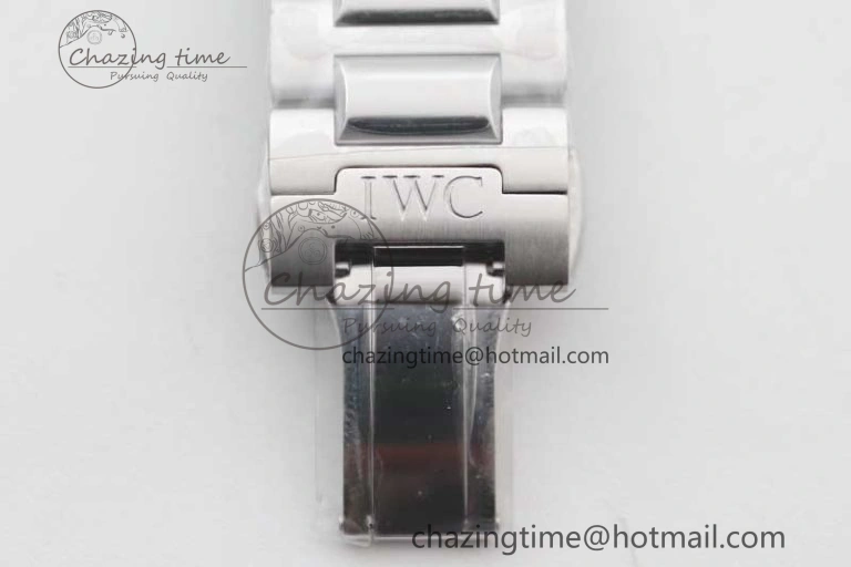 Portugieser Chronograph IW371615 ZF Best Edition Green Dial on SS Bracelet A7750 (Slim Movement) ZeroBulk 7038