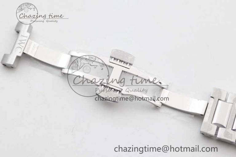 Portugieser Chronograph IW371615 ZF Best Edition Green Dial on SS Bracelet A7750 (Slim Movement) ZeroBulk 7038