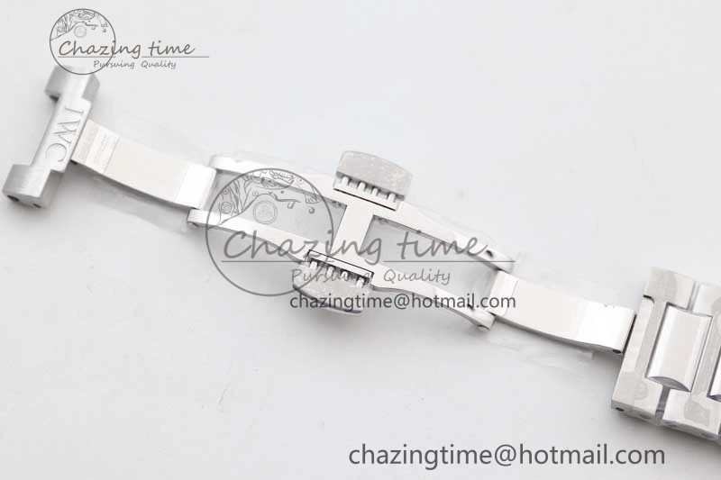 Portugieser Chronograph IW371615 ZF Best Edition Green Dial on SS Bracelet A7750 (Slim Movement) ZeroBulk 7038