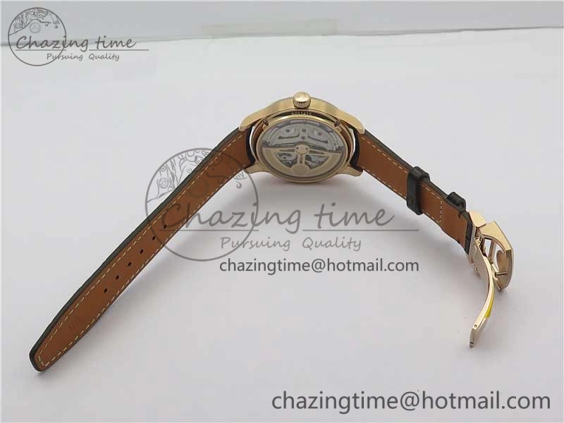 Portugieser Perpetual Calendar IW503302 RG V9F 1:1 Best Edition White Dial on Brown Leather Strap A Elegant 7113