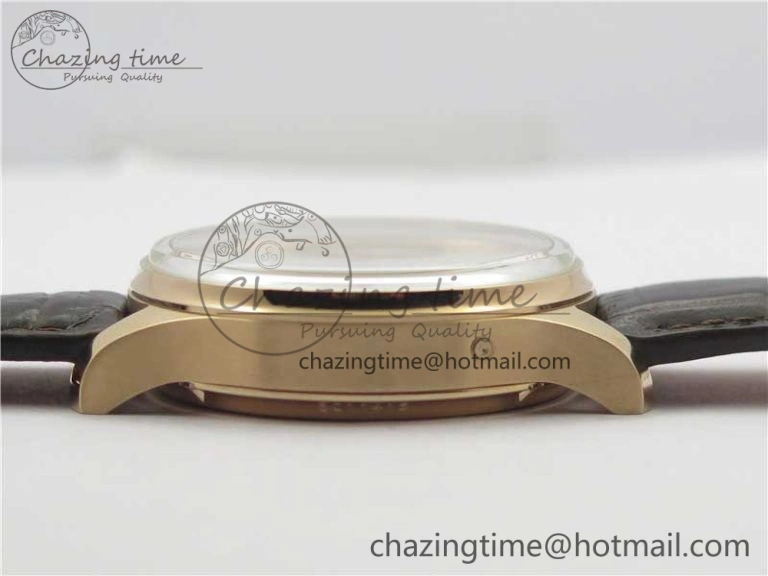 Portugieser Perpetual Calendar IW503302 RG V9F 1:1 Best Edition White Dial on Brown Leather Strap A Elegant 7113