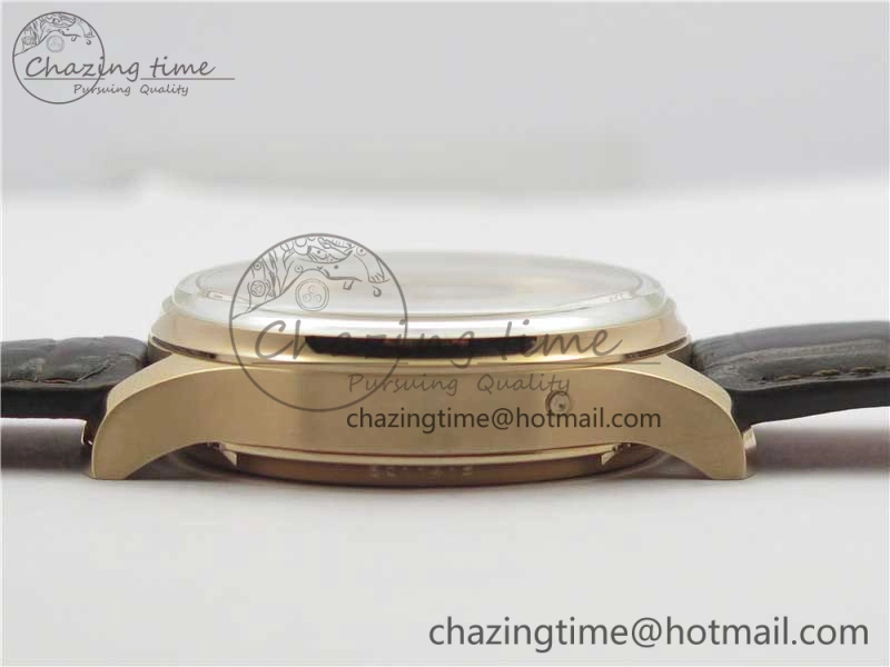 Portugieser Perpetual Calendar IW503302 RG V9F 1:1 Best Edition White Dial on Brown Leather Strap A Elegant 7113