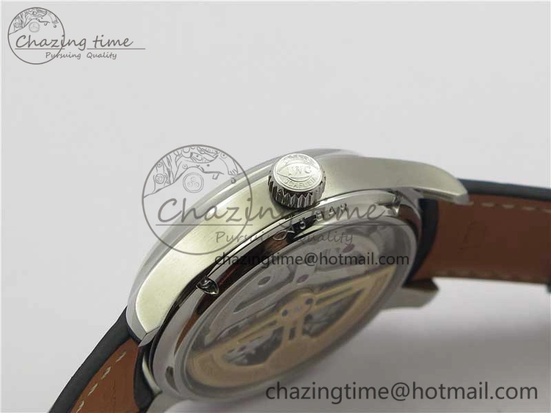 Portugieser Perpetual Calendar IW503401 V9F 1:1 Best Edition Blue Dial on Black Leather Strap A Breathable 7114