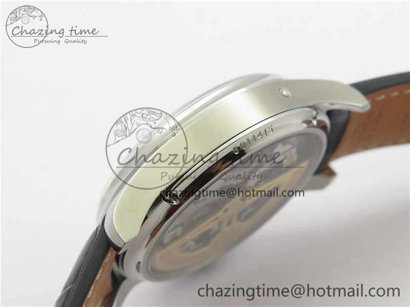 TopPick Portugieser Perpetual Calendar IW503406 V9F 1:1 Best Edition Silver Dial on Black Leather Strap A 7115