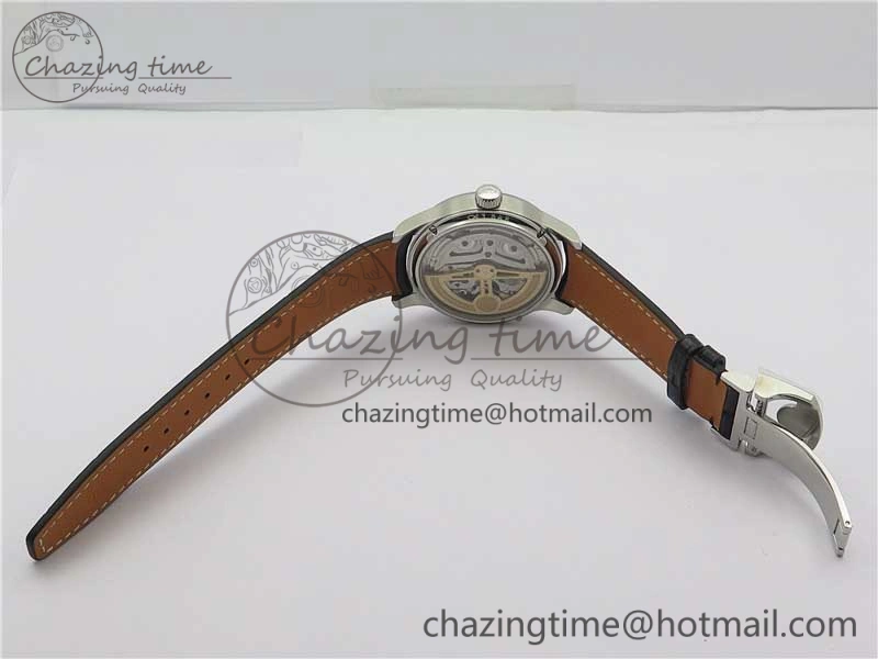 TopPick Portugieser Perpetual Calendar IW503406 V9F 1:1 Best Edition Silver Dial on Black Leather Strap A 7115