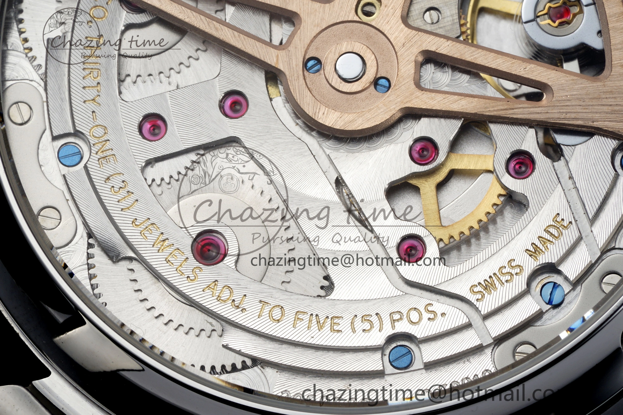 Portugieser Perpetual Calendar SS 5033 APSF 1:1 Best Edition Blue Dial on Black Leather Strap A52610 Clone TravelReady 7041