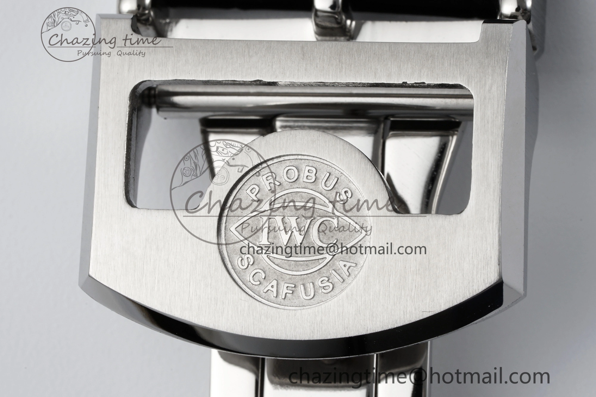 Portugieser Perpetual Calendar SS 5033 APSF 1:1 Best Edition Blue Dial on Black Leather Strap A52610 Clone TravelReady 7041