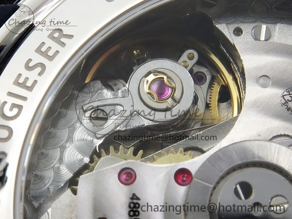 WrinkleFree Portuguese Chrono IW3716 Z+F 1:1 Best Edition Red Dial on Red Rubber Strap A 7015
