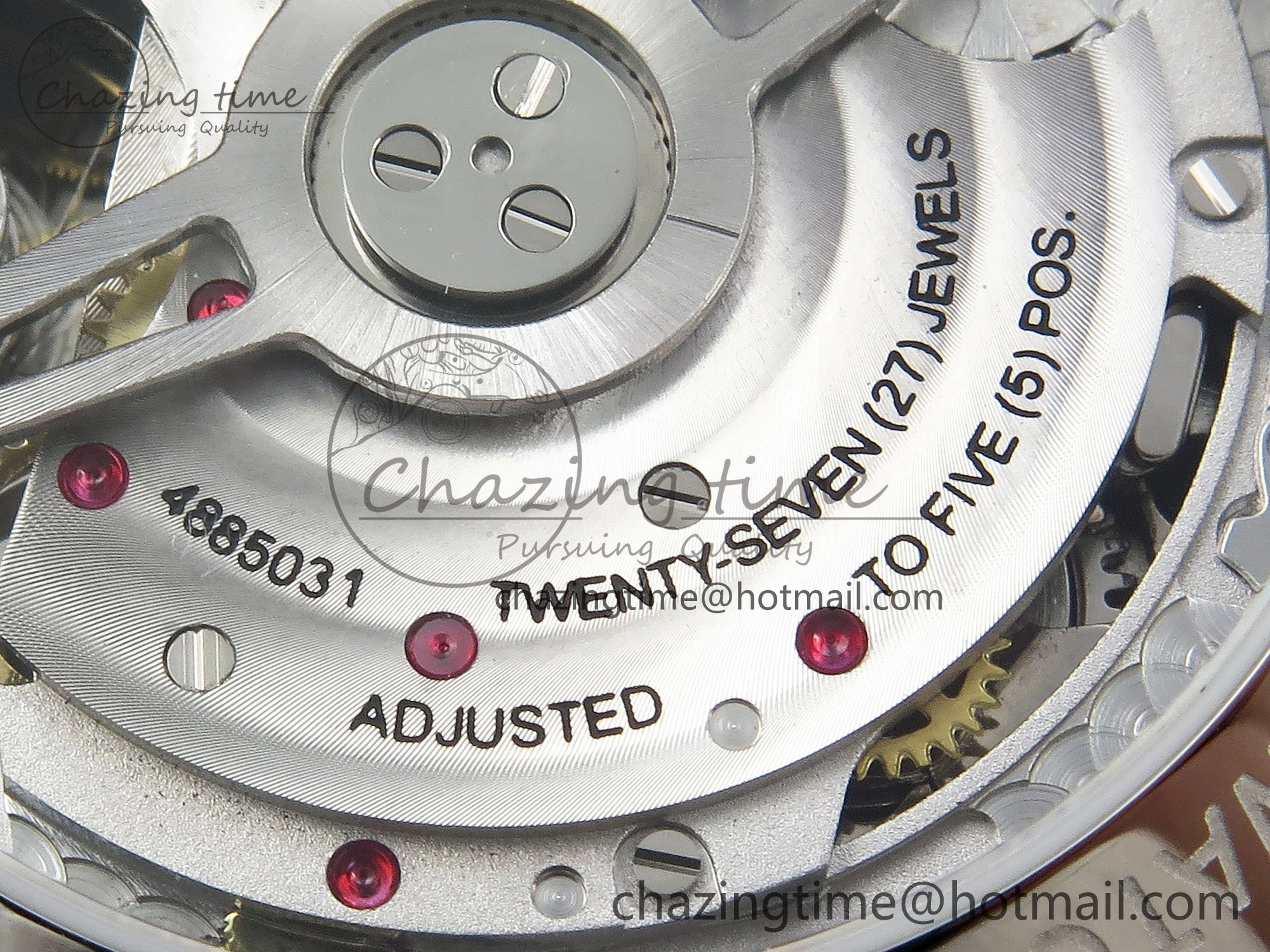 WrinkleFree Portuguese Chrono IW3716 Z+F 1:1 Best Edition Red Dial on Red Rubber Strap A 7015