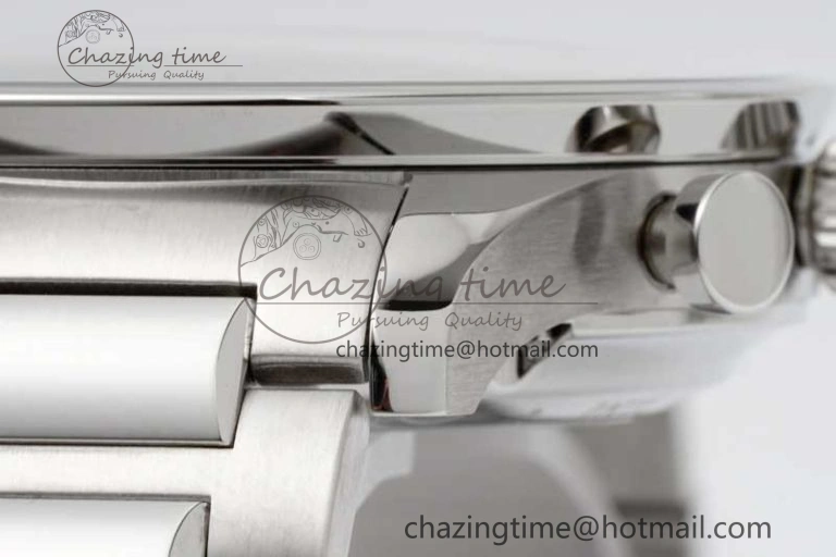 Seasonal Portuguese Chrono IW3716 ZF 1:1 Best Edition White Dial on SS Bracelet A 7037