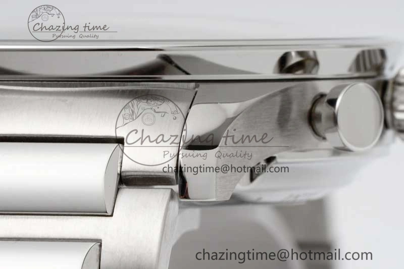 Seasonal Portuguese Chrono IW3716 ZF 1:1 Best Edition White Dial on SS Bracelet A 7037
