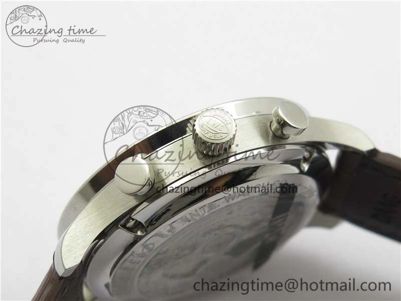 WrinkleFree Portuguese Chrono IW371604 ZF 1:1 Best Edition White Dial on Brown Leather Strap A 7102