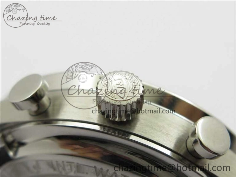 WrinkleFree Portuguese Chrono IW371604 ZF 1:1 Best Edition White Dial on Brown Leather Strap A 7102