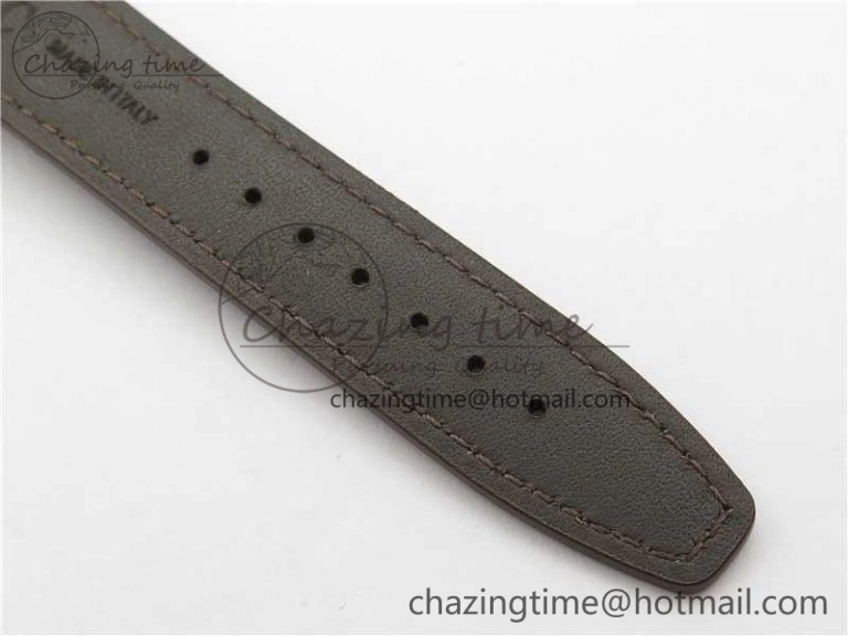 WrinkleFree Portuguese Chrono IW371604 ZF 1:1 Best Edition White Dial on Brown Leather Strap A 7102