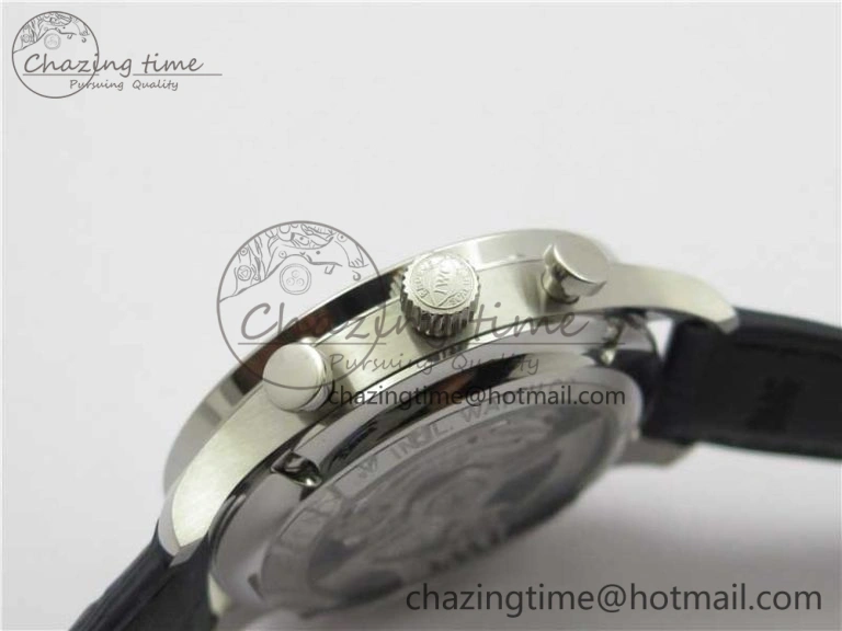 UrbanStyle Portuguese Chrono IW371605 ZF 1:1 Best Edition White Dial on Black Leather Strap A 7101