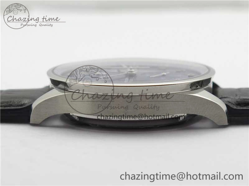 Portuguese Chrono IW371606 ZF 1:1 Best Edition Blue Dial on Black Leather Strap A Snug 7099