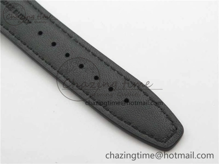 Portuguese Chrono IW371606 ZF 1:1 Best Edition Blue Dial on Black Leather Strap A Snug 7099