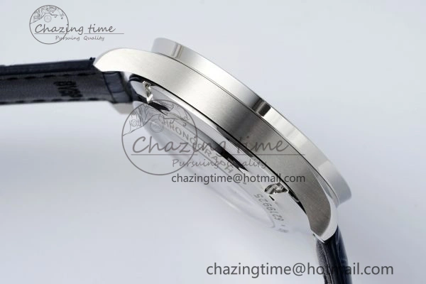 Portuguese Chrono IW371620 APSF 1:1 Best Edition White Blue Dial on Blue Leather Strap A ZeroBulk 7039