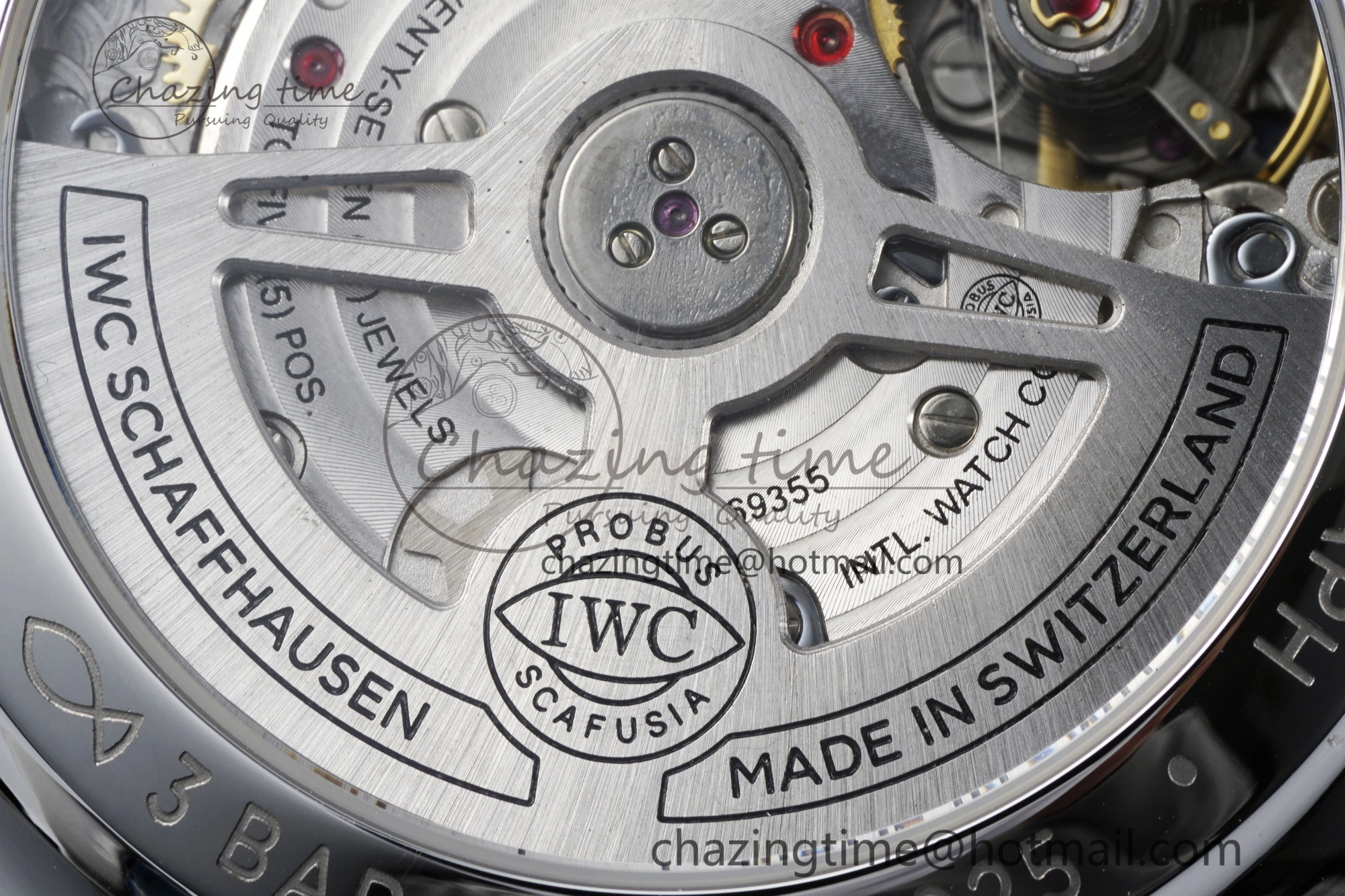 Portuguese Chrono IW371620 APSF 1:1 Best Edition White Blue Dial on Blue Leather Strap A ZeroBulk 7039