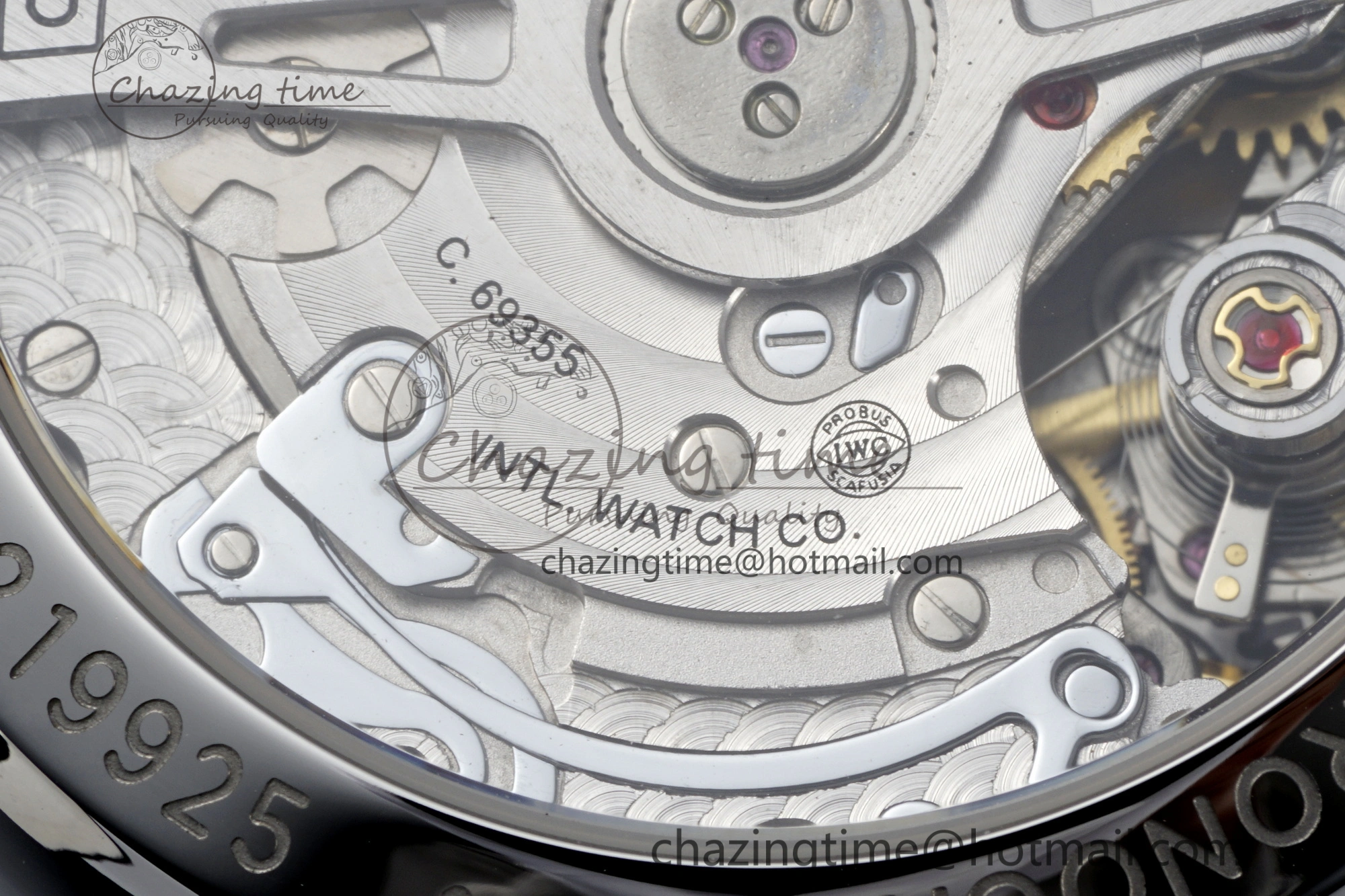 Portuguese Chrono IW371620 APSF 1:1 Best Edition White Blue Dial on Blue Leather Strap A ZeroBulk 7039