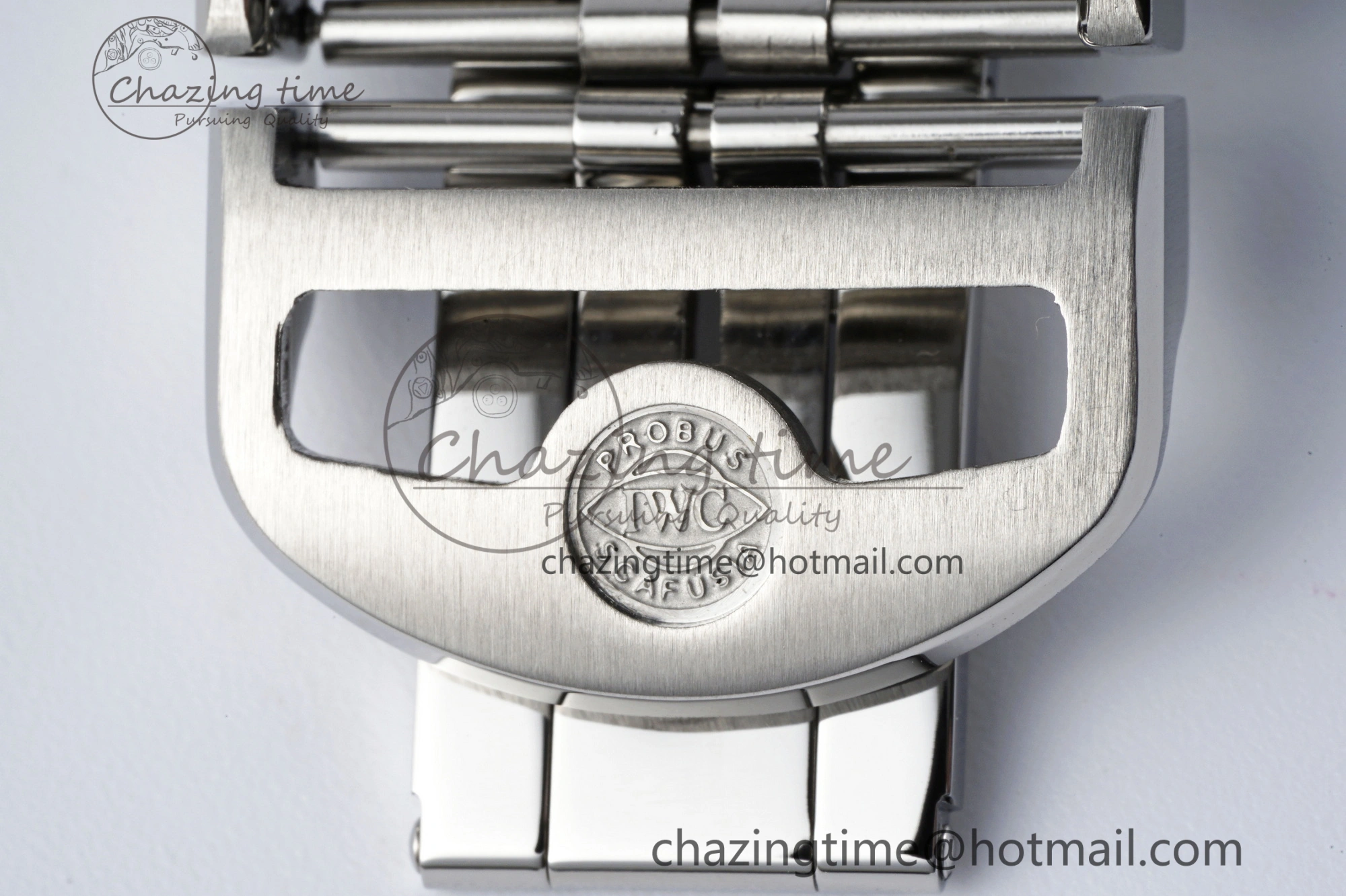 Portuguese Chrono IW371620 APSF 1:1 Best Edition White Blue Dial on Blue Leather Strap A ZeroBulk 7039