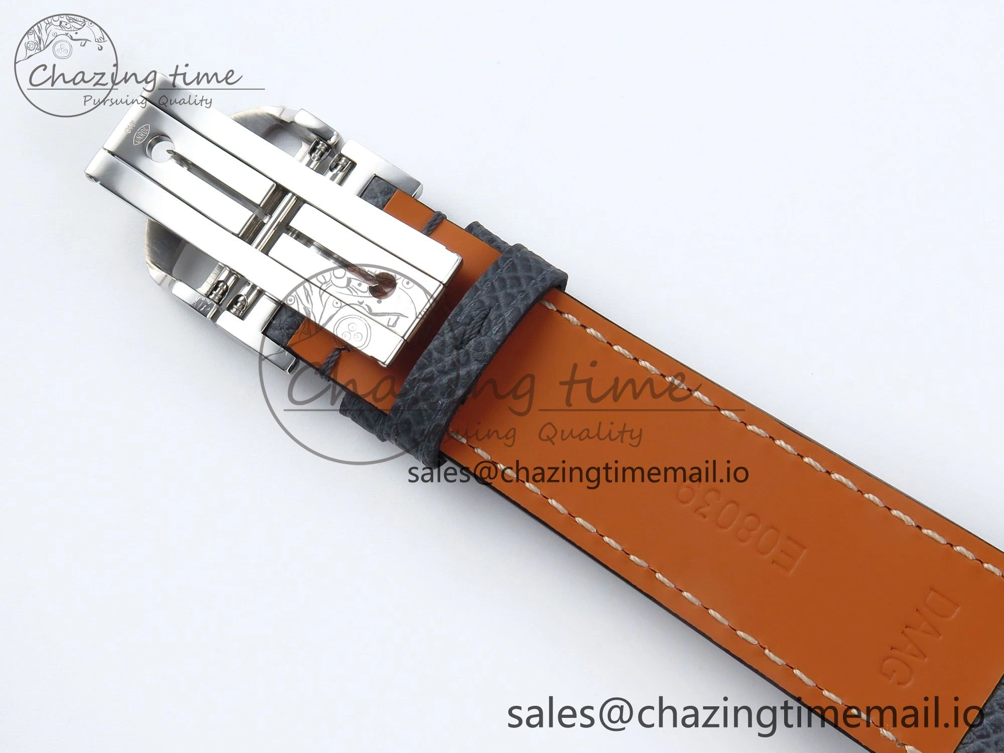 Portuguese Chrono IW371626 ZF 1:1 Best Edition Light Blue Dial on Blue Leather Strap A FashionForward 6998