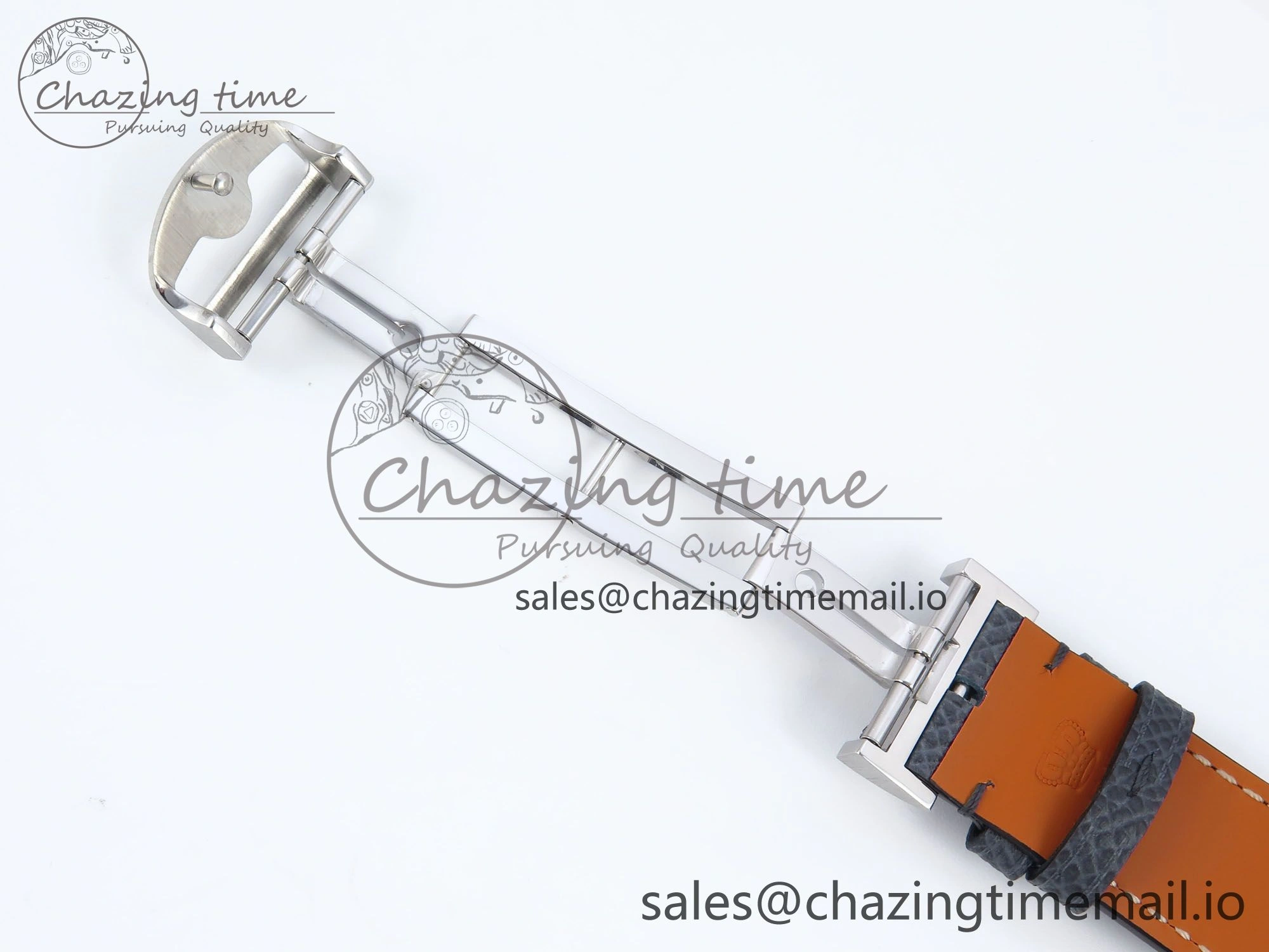 Portuguese Chrono IW371626 ZF 1:1 Best Edition Light Blue Dial on Blue Leather Strap A FashionForward 6998