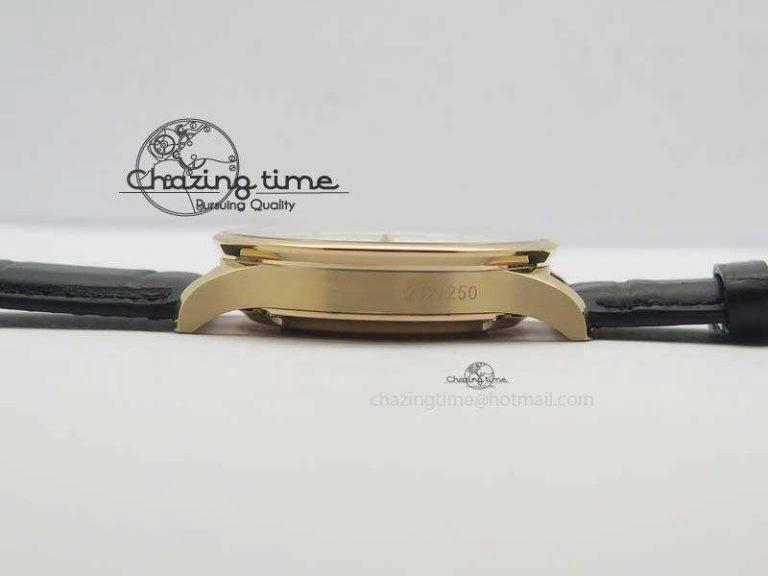 ZipUp Portuguese Chrono RG IW371433 Jackie Chan ZF 1:1 Best Edition Gray Dial On Black Leather Strap A7750 V 7273