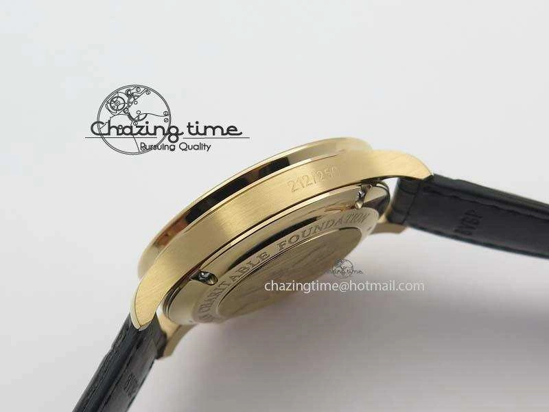 ZipUp Portuguese Chrono RG IW371433 Jackie Chan ZF 1:1 Best Edition Gray Dial On Black Leather Strap A7750 V 7273