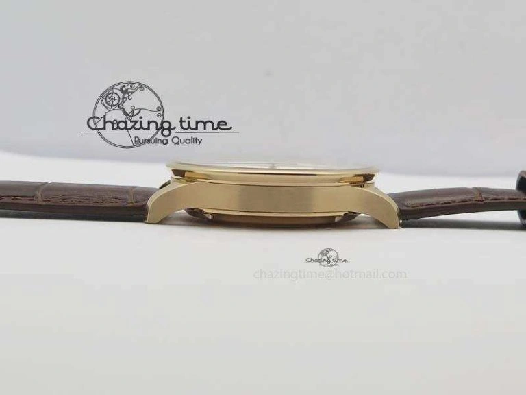 Portuguese Chrono RG IW371480 ZF 1:1 Best Edition White Dial On Brown Leather Strap A7750 V StreetReady 7266