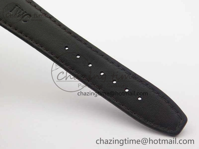 Portuguese Fa Jones IW544201 RG GSF 1:1 Best Edition White Dial On Leather Strap HighPerformance 7228