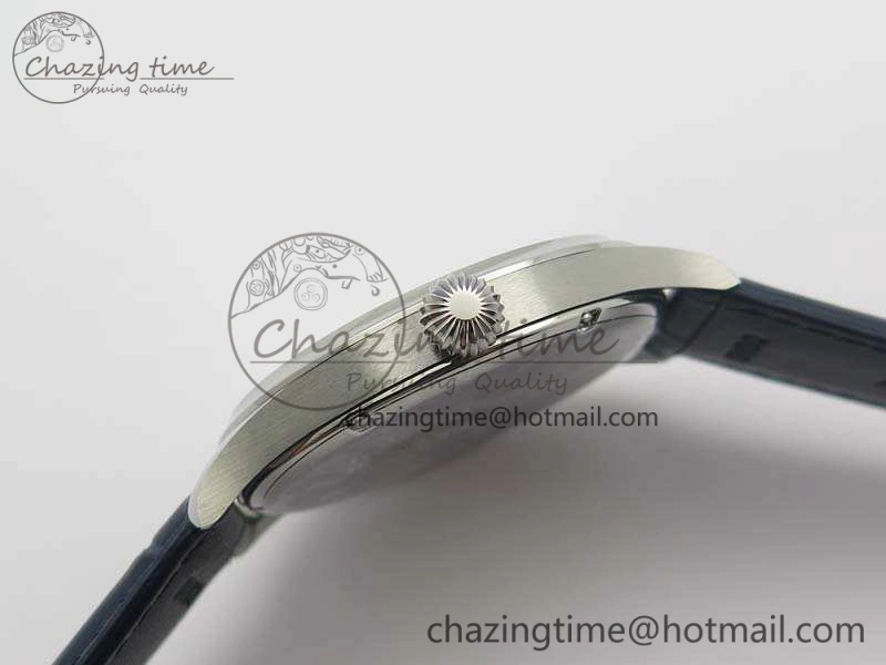 Portuguese Fa Jones IW544203 SS GSF 1:1 Best Edition White Dial On Leather Strap Casual 7235