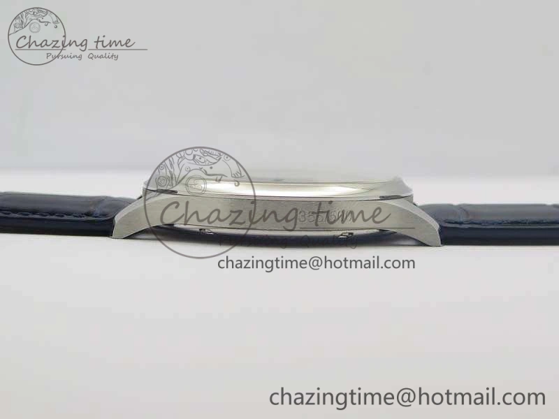Portuguese Fa Jones IW544203 SS GSF 1:1 Best Edition White Dial On Leather Strap Casual 7235