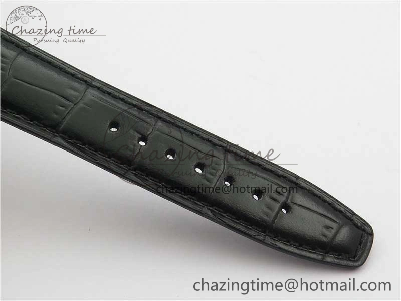 Portuguese IW358304 ZF 1:1 Best Edition SS Blue Dial on Leather Strap A TravelReady 7078