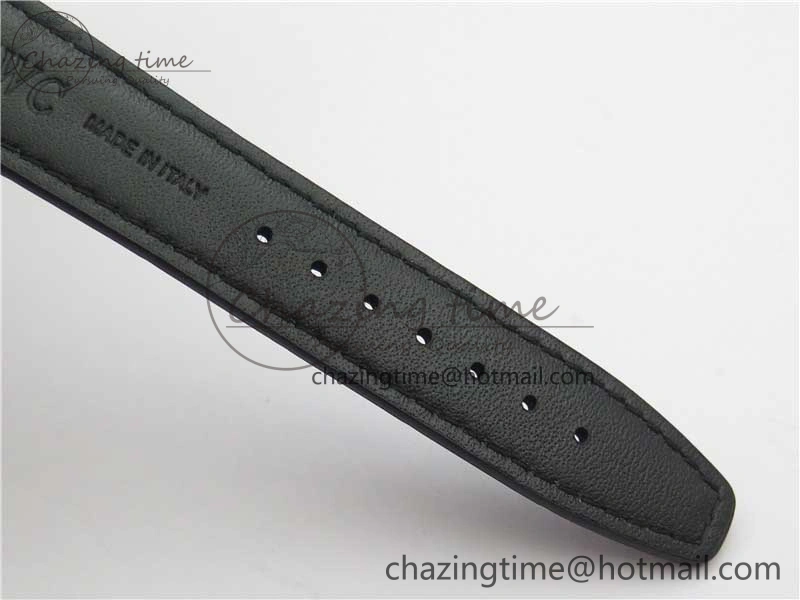 Portuguese IW358304 ZF 1:1 Best Edition SS Blue Dial on Leather Strap A TravelReady 7078