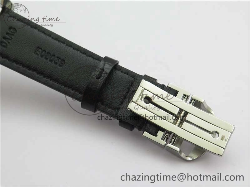 Portuguese IW358304 ZF 1:1 Best Edition SS Blue Dial on Leather Strap A TravelReady 7078
