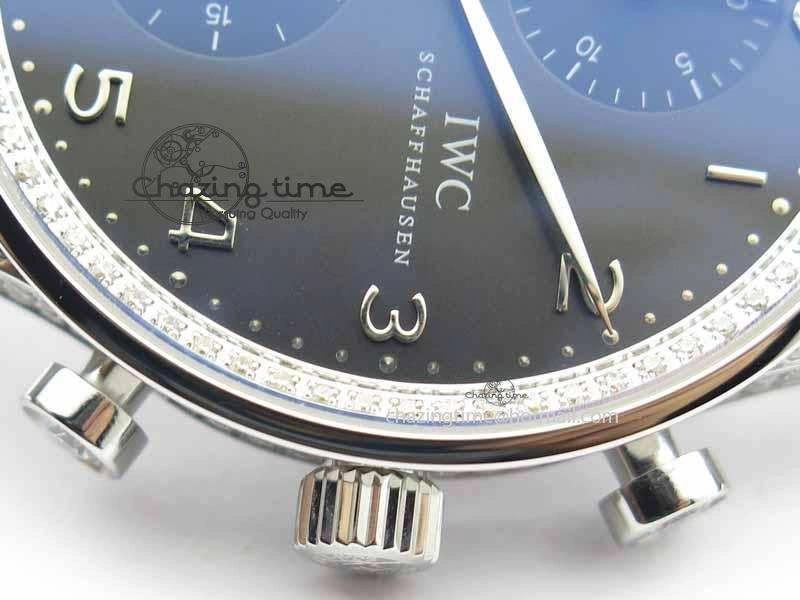 Thermal Portuguese IW3714 Diam ZF V2 1:1 Best Edition Gray Dial On Brown Leather Strap A79350 (Slim Movement) 7250