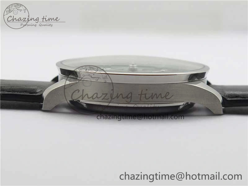 Portuguese IW371615 ZF 1:1 Best Edition SS Green Dial on Black Leather Strap A96355 V Sporty 7081