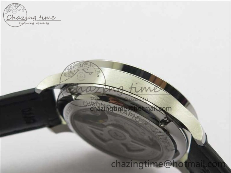 Portuguese IW371615 ZF 1:1 Best Edition SS Green Dial on Black Leather Strap A96355 V Sporty 7081