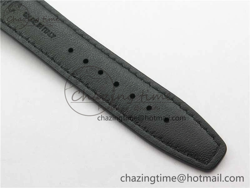Portuguese IW371615 ZF 1:1 Best Edition SS Green Dial on Black Leather Strap A96355 V Sporty 7081