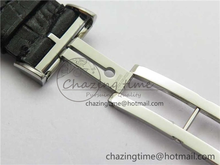 Portuguese IW371615 ZF 1:1 Best Edition SS Green Dial on Black Leather Strap A96355 V Sporty 7081