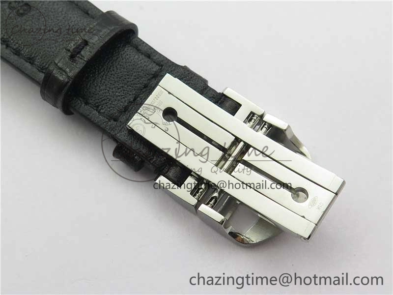 Portuguese IW371615 ZF 1:1 Best Edition SS Green Dial on Black Leather Strap A96355 V Sporty 7081