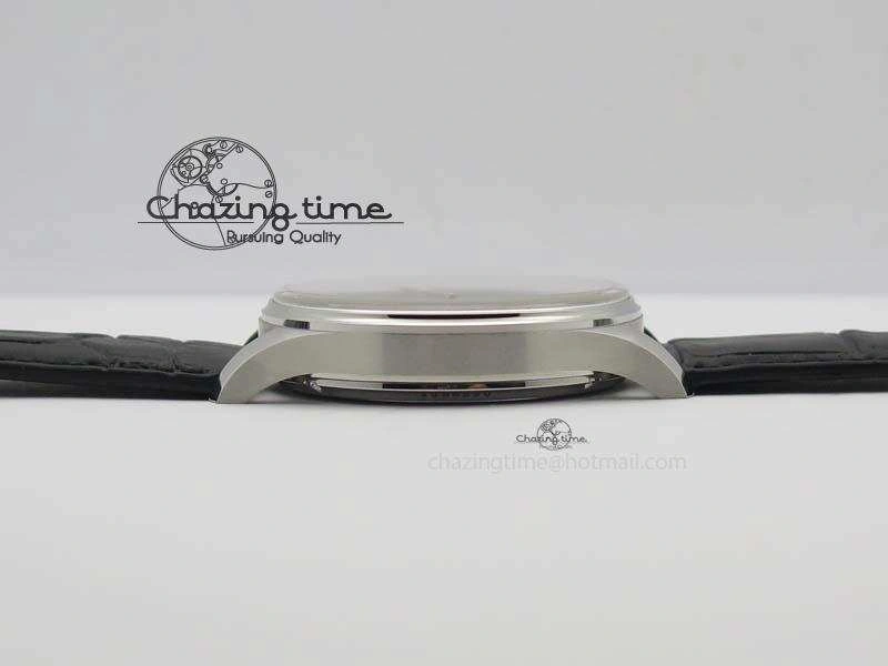HighQuality Portuguese IW544404 SS Gray Dial On Black Leather Strap A 7259