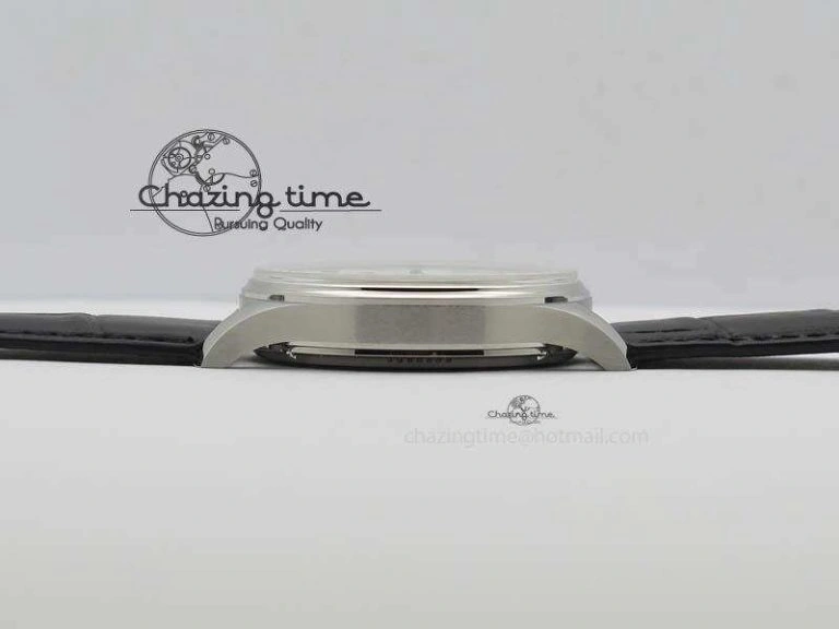 EyeCatching Portuguese IW544404 SS White Dial On Black Leather Strap A 7257