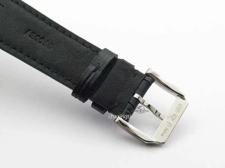 EyeCatching Portuguese IW544404 SS White Dial On Black Leather Strap A 7257