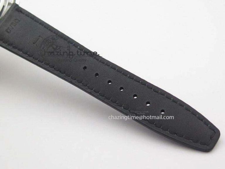 WellDesigned Portuguese IW545407 Black Dial ZF 1:1 Best Edition On Dark Blue Leather Strap 7337