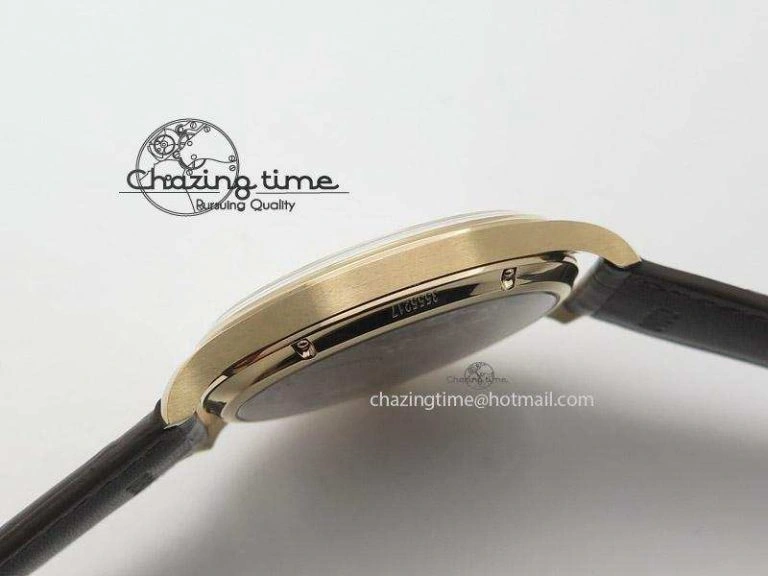 Portuguese IW545409 RG ZF 1:1 Best Edition White Dial On Brown Leather Strap A Comfortable 7336