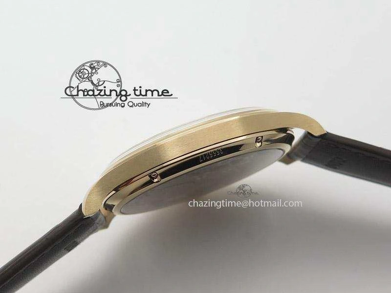 Portuguese IW545409 RG ZF 1:1 Best Edition White Dial On Brown Leather Strap A Comfortable 7336