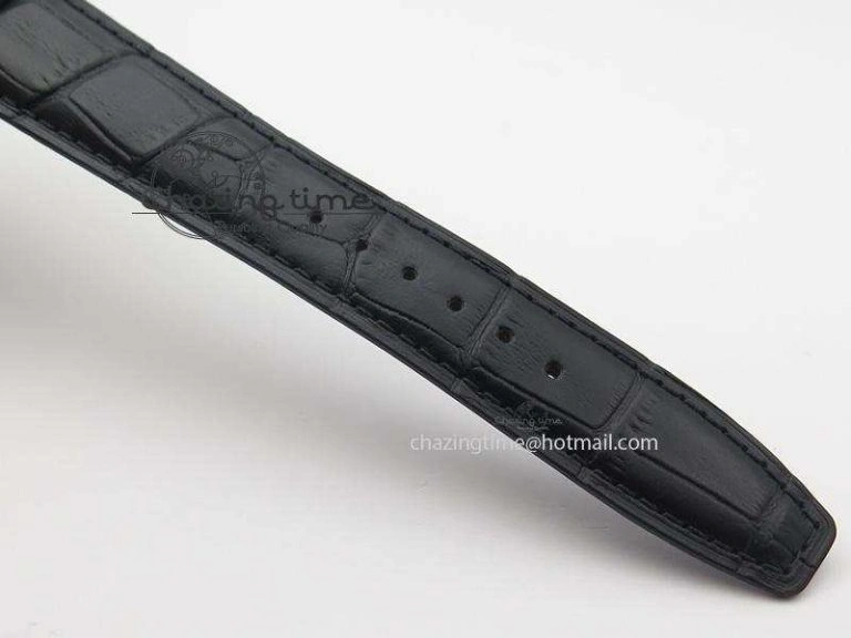 Portuguese Real PR IW500106 ZF 1:1 Best Edition Grey Dial On Black Leather Strap A52010 V Unisex 7306